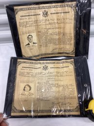 1930s Citizenship Papers