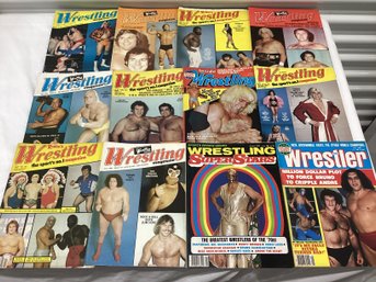 Early 1980s Wrestling Magazines