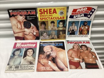 1970s & 80s Wrestling Programs