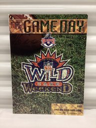 NY Giants 1997 NFC Wild Card Game Program