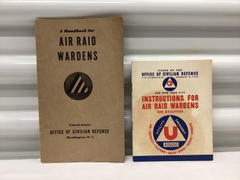 1941 Handbook For Air Raid Wardens Office Of Civil Defense