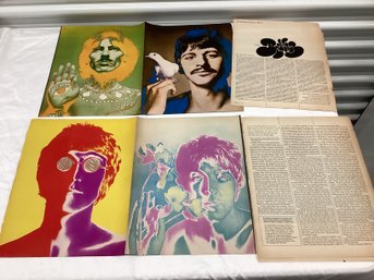 1968 Richard Avedon Beatles Look Magazine Spread