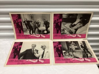 1964 Set Of Theatre Lobby Cards The Crooked Road