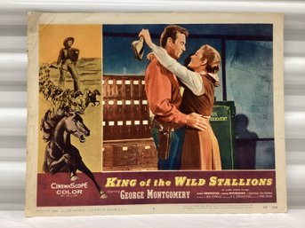 1958 Theatre Lobby Card King Of The Wild Stallions