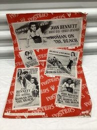 1947 Joan Bennett Woman On The Beach Pressbook