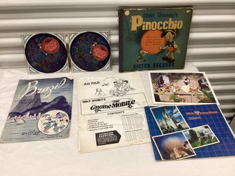 Disney Ephemera Lot