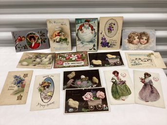 Antique Post Card Greeting Cards