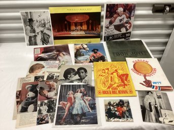 Music & Entertainment Ephemera Incl. Signed Photos & CD