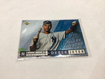 1994 Derek Jeter Top Prospects Upper Deck Card 550