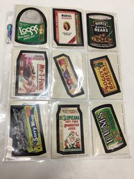 Early 1970s Wacky Packages Trading Cards