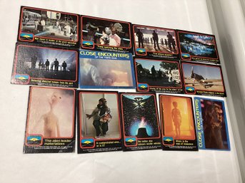 1978 Close Encounters Of The Third Kind Trading Cards