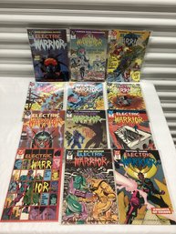 1987 DC Electric Warrior Issues 1-5 &  7-14