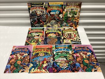 PC Comics Capt. Victory Issues 1-8 Plus Two Special No 1