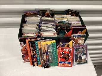 Box Full Of Sports Cards