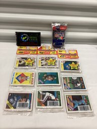 SEALED Football & Baseball Card Packs