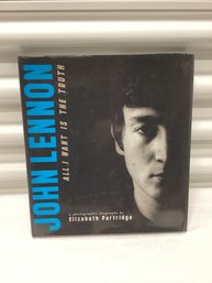 John Lennon Photographic Biography Hardcover With Dust Jacket