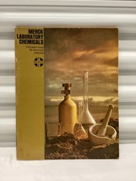 Vintage Merck Laboratory Chemicals Catalogue