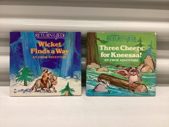 1984 Star Wars Return Of The Jedi Ewok Mini Story Books