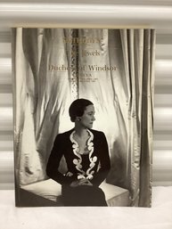 1987 Sothebys The Jewels Of The Duchess Of Windsor Catalogue