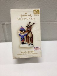 Hallmark Rudolph The Red Nosed Reindeer Light Up Ornament