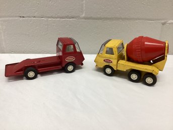 Vintage Tonka Truck & Cement Mixer