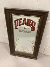 Vintage Pears Soap Mirror