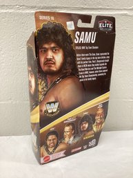 WWE Elite Collection Samu Wrestling Action Figure