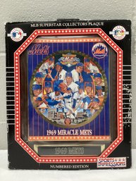 1969 Miracle Mets Numbered Collectors Plaque