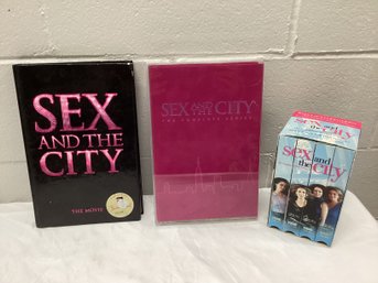 Sex And The City Complete Series DVD, Hardcover Movie Book & VHS