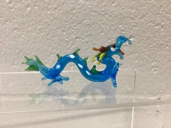 Murano Style Glass Dragon