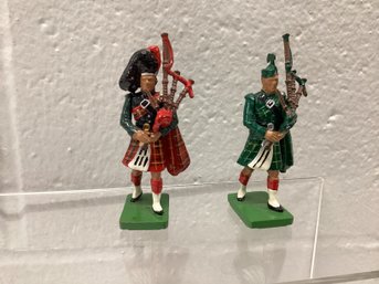 1990 W Britain Scottish Bag Piper Metal Figures