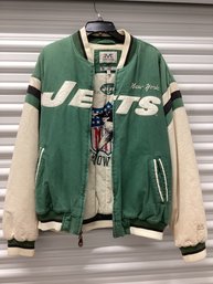 Vintage NY Jets Mirage Throwbacks Jacket