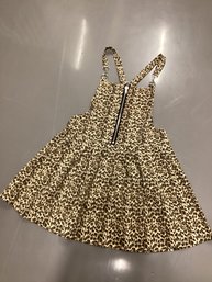 NWT Dolls Kill Current Mood Leopard Coverall Dress