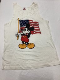 Mickey Mouse Flag Tank Top