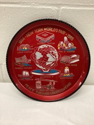 1964-65 New York Worlds Fair Unisphere Tray