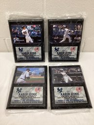 Aaron Judge NY Yankees Rookie Plaques