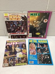 1980s KISS Collectors Editions & Other Metal Magazines