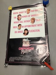 1985 Original Movie Poster Compromising Positions Susan Sarandon