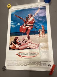 1985 Original John Candy Summer Rental Movie Poster