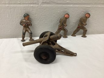 Vintage Lead/ Metal Military Figures