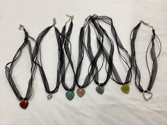 Heart Choker Necklaces