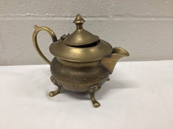 Claw Foot Brass Tea Kettle/pitcher