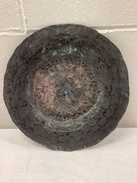 Hammered Metal Plate