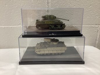 Military Tank Models In Cases