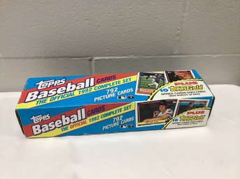 1992 Topps Boxed Baseball Card Set