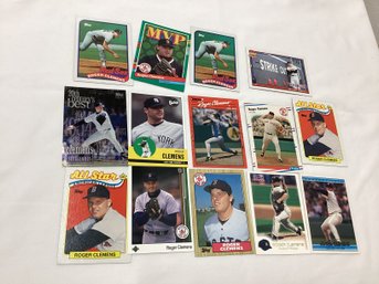 Roger Clemens Baseball Cards