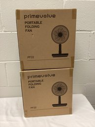 Portable Folding Fans New In The Box