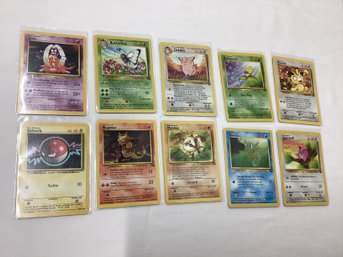 Vintage Pokemon Cards