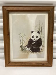 1977 Phil Prentice Donald Art Co Panda Print