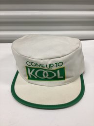 Vintage Straight Brim Kool Cigarettes Advertising Hat